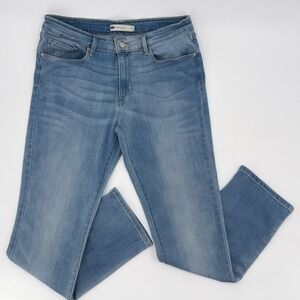 Levis Jeans Womens 14 32 Mid rise Skinny Medium wash‎ Mid rise Pockets